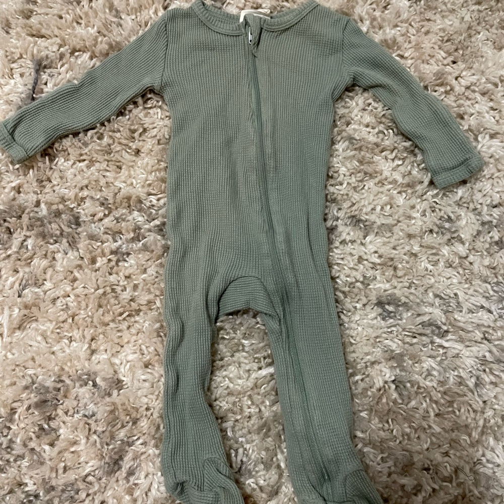 Spearmint Love sage green pajamas